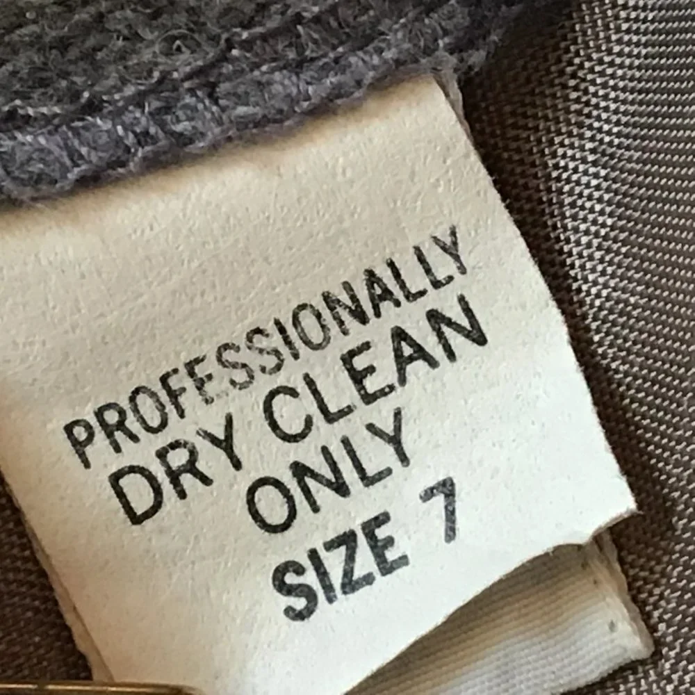 Cross Country Fashions - Gray Wool Mix Slacks - Picture 8 of 9